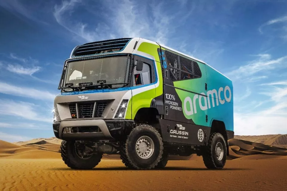 El primer vehículo de hidrógeno del Dakar es un camión